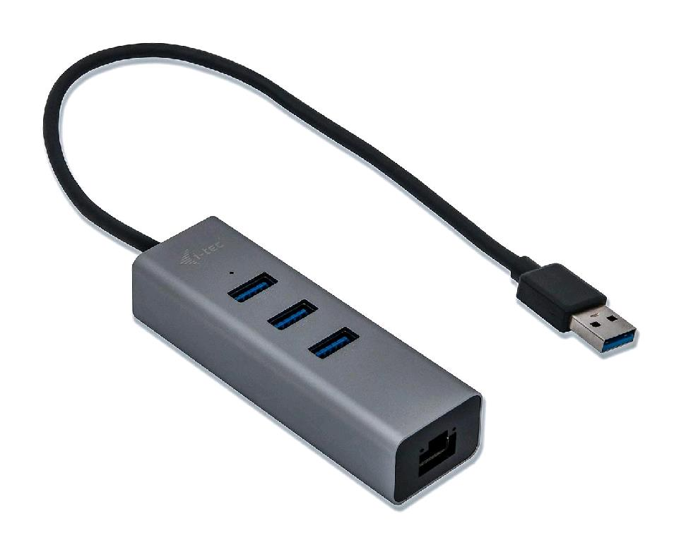 i-Tec USB 3.0 Metal 3-Port - Hub - …